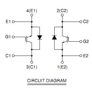 CM1200DB-34 circuit diagram