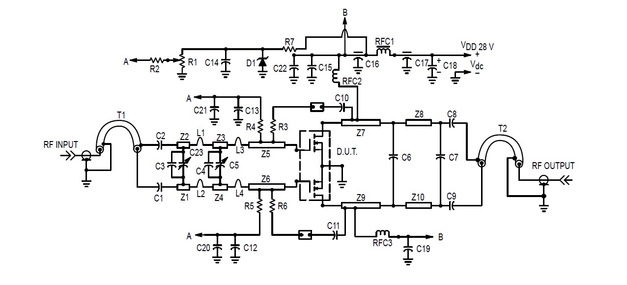 MRF166W block diagram