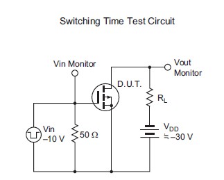 2SJ18 test circuit