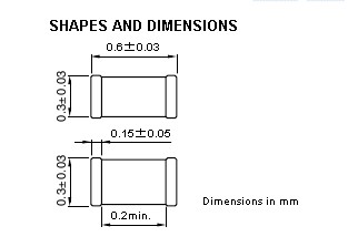 C2012X5R1A106K shapes and dimensions