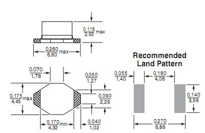 DS1608C-472C package dimensions