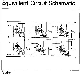 6DI50M-120 equivalent circuit schematic