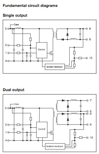 PKG4611PI Fundamental circuit diagrams