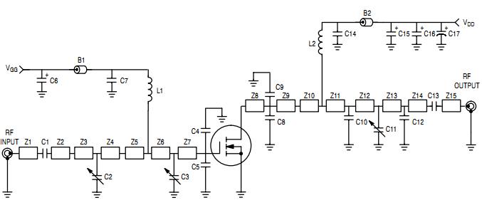 MRF9045L test circuit