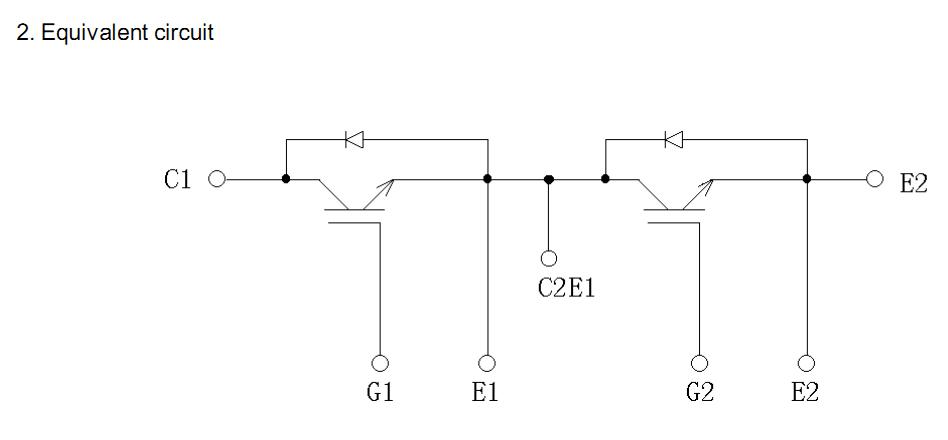 2MBI450U4E-120 equivalent circuit