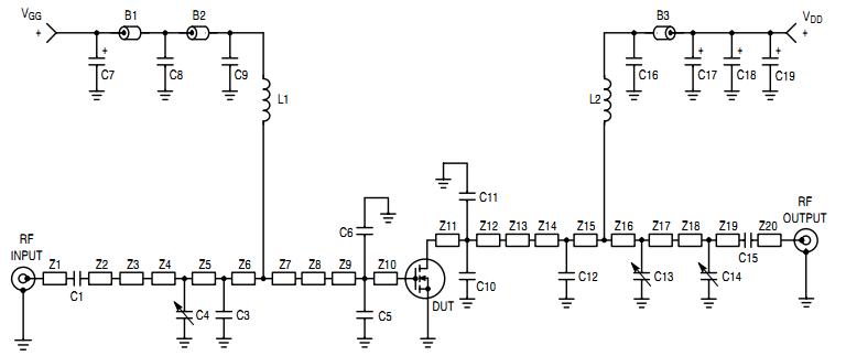 MRF9085LS test circuit