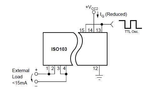 ISO103 Reduced Power Dissipation