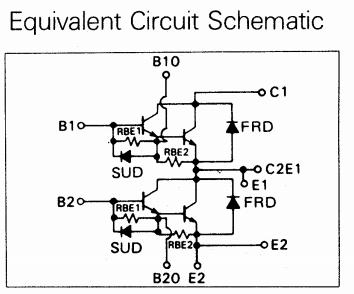 2DI150D-050 equivalent circuit schematic