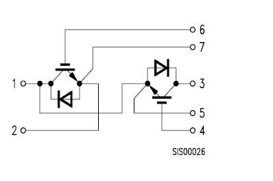 BSM50GX120DN2 diagram