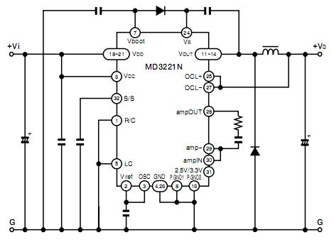MD3221N circuit diagram