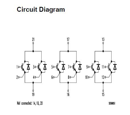 BSM100GT120DN2 diagram