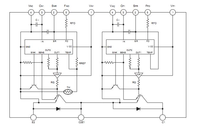 PM300DVA120 block diagram