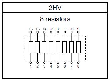 EXB-2HV202JV pin configuration