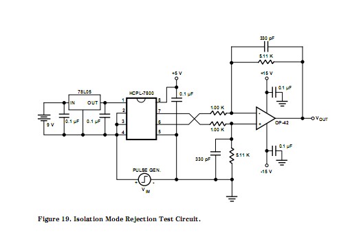 HCPL7800A test circuit