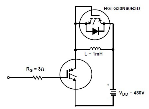 G30N60B3 test circuit