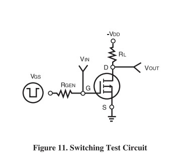 9953A switching test circuit