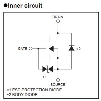 RHP020N06T100 inner circuit