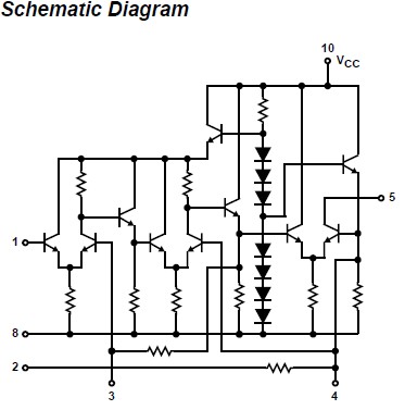 CA3012 Schematic Diagram