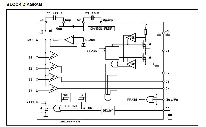 L6374FP block diagram