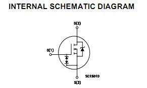 STD5NK50Z internal schematic diagram