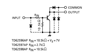 TD62597AP diagram