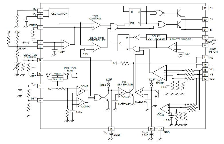 ka3511 block diagram