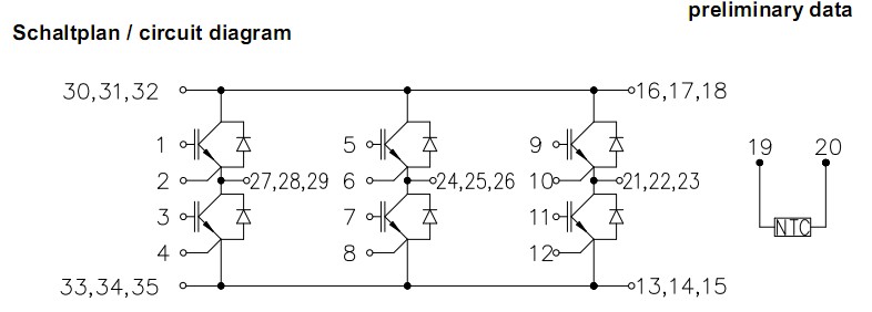 FS150R12KT4 diagram