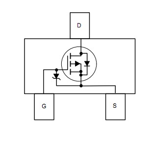 FDV302P dimensions
