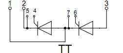 TT104N16KOF circuit diagram