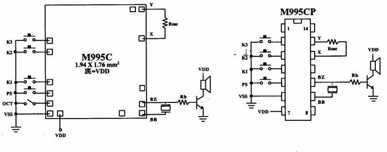 M995C-1 circuit diagram