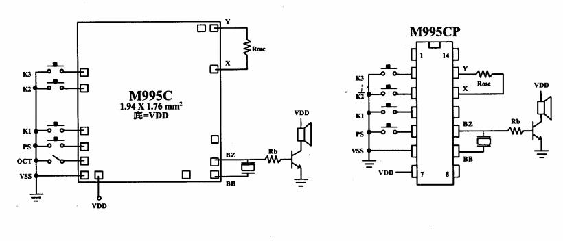 M995C-3 circuit diagram