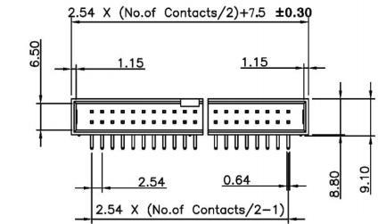 AWHW34A-0202-T-R package dimensions