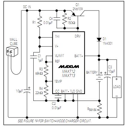 MAX713ESE circuit diagram
