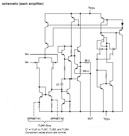 TL062CP schematic