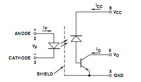 HCPL-4504-500E circuit diagram