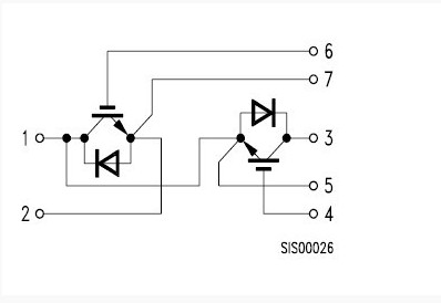 BSM50GX120DN2 diagram