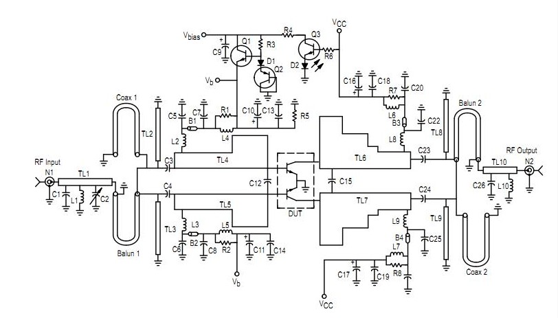 MRF15090 test circuit