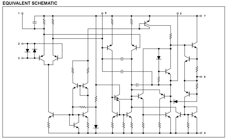 NE5534 equivalent schematic