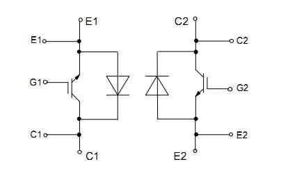 FF600R12KF4 circuit diagram