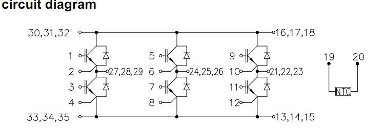 fs150r12kt3 circuit diagram