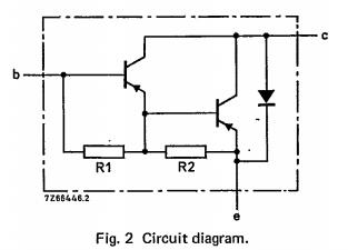 BDX66C circuit diagram
