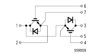 BSM200GB120DN2 diagram