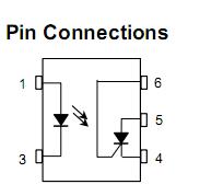 TLP141G pin configuration