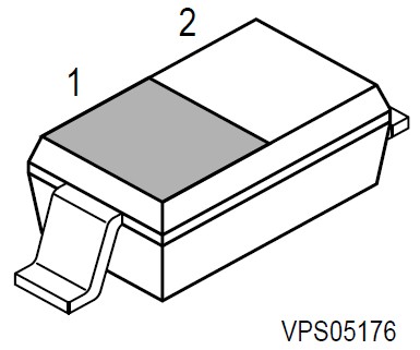 BAS170W package diagram
