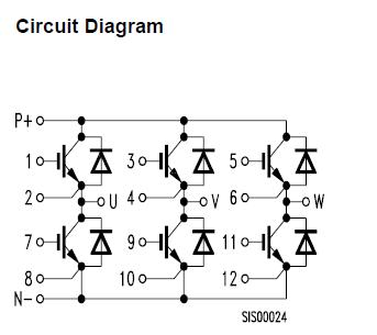 BSM15GD120DN1 circuit diagram