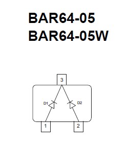 BAR64-05 package diagram