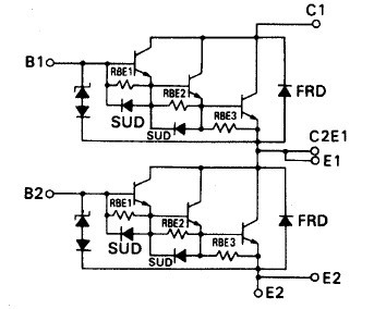 2DI30Z-120 equivalent circuit schematic