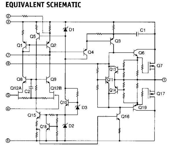 PA09M/883 equivalent circuit