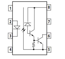 6N140A/883B circuit diagram