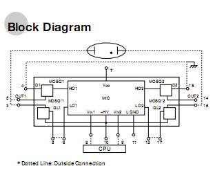 SLA2403M block diagram